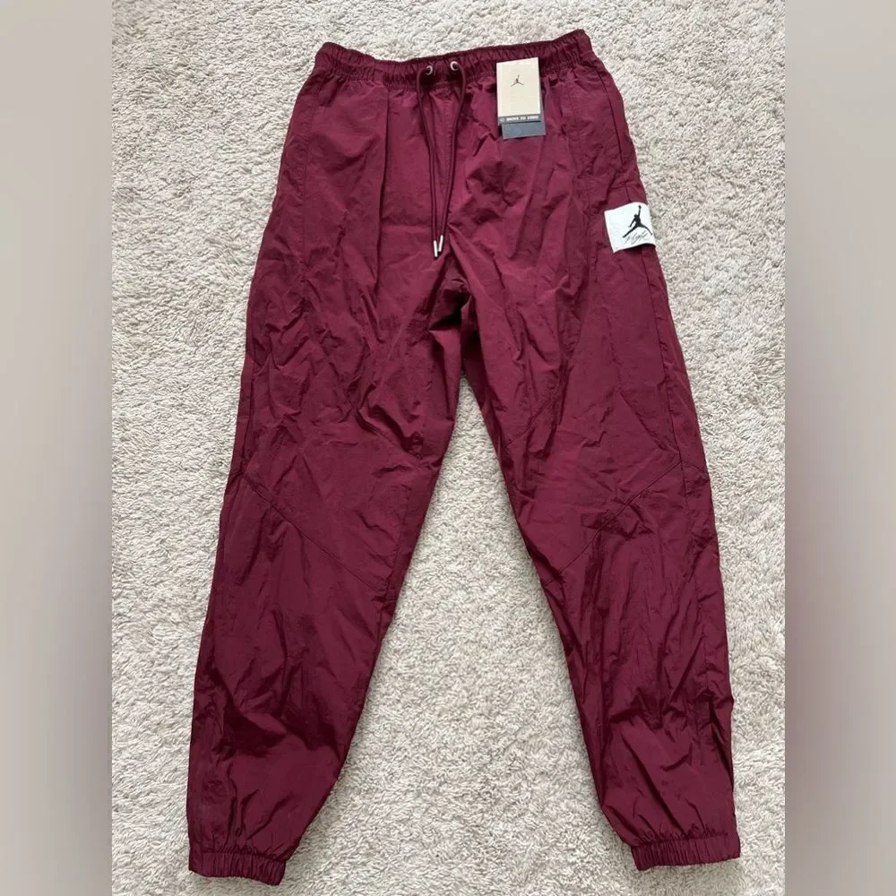 Nike Air Jordan Essential Woven Track Pants Maroon
